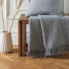 Hayden 100% Recycled Cotton Grey Throws -Ideal Shop 3 78becdf0 ce10 450e b33a 6a4abb8bf25c