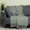 Boden Textured Fringed Throw Grey -Ideal Shop 3 7afb5b8e 192b 48e9 b190 db4b5064074f