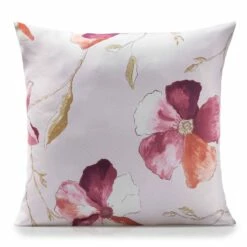 Ascot Floral Red Cushion Cover 18" X 18"