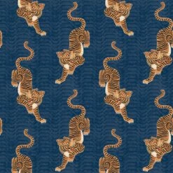 Furn Tibetan Tiger Wallpaper Blue 7 Furn Tibetan Tiger Wallpaper Blue -Ideal Shop 3 8333ed54 526b 4cf0 ae8e c682c72c979b