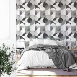 Sirkel Geo Wallpaper Mono -Ideal Shop 3 bf9195f3 d19e 4b0c 8b80 716fb2f0539e