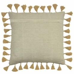 Furn Dune Cotton Chambray Ochre Cushion Cover 18'' X 18'' -Ideal Shop 3 ce901557 01c6 4487 9632 b75e511edb05