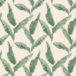 Furn Plantain Leaf Wallpaper Green & Blush -Ideal Shop 3 d48eacf8 d4d3 4b93 ad26 4065bf34678d