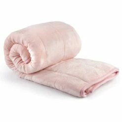 Sherpa Fleece Weighted Blanket Blush Pink -Ideal Shop 3 d9b4223c 904f 48bd 89a9 8b941ff8e8d3