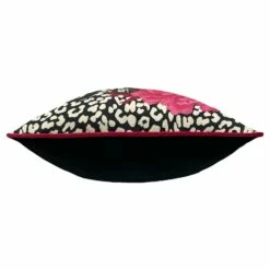 Furn Serpentine Animal Print Black & Ruby Feather Filled Cushion 7 Furn Serpentine Animal Print Black & Ruby Feather Filled Cushion -Ideal Shop 3 eb4ede89 885a 44e4 8a13 5ddf857888b4