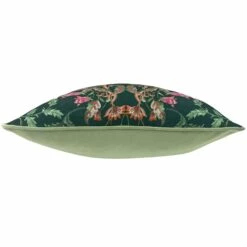 Heritage Bell Flowers Viridian Filled Cushion -Ideal Shop 3 fc479138 efb3 423b 81a7 96bb16d5e700