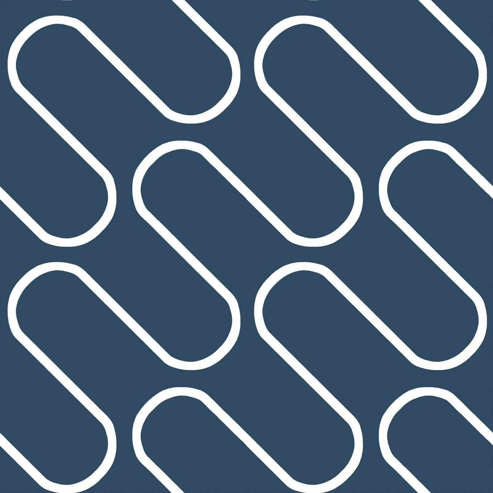 Linear Curve Geometric Navy Wallpaper 4 Linear Curve Geometric Navy Wallpaper - Image 2