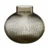 Corrugated Glass Nullah Large Vase With Extruding Rim -Ideal Shop 4287228f 18a6 41d5 b29f 79cc9599c62e