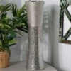Nova Silver Flared Vase -Ideal Shop 46741561 867c 4a68 8561 a359f9d645d7