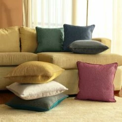 Blenheim Woven Geometric Ochre Filled Cushions -Ideal Shop 4 2353c1df 77cf 450a 80f5 65e619f25fdd