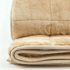 Sherpa Fleece Weighted Blanket Taupe -Ideal Shop 4 2794908d 61a4 497b ae34 d9fb33a65a20