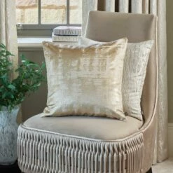 Aphrodite Metallic Velvet Opal Cushion Cover 20'' X 20'' -Ideal Shop 4 5818fe4d 5d3f 45b2 9d5c 77e46d065b68