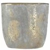 Small Callie Grey & Gold Ceramic Plant Pot