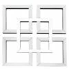 Large Art Deco White Mirror Wall Art -Ideal Shop 5597c07a f861 4e90 80a9 1bc019733957