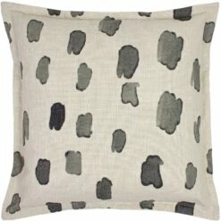 Furn Robi Watercolour Grey Sage Cushion Cover 18'' X 18''