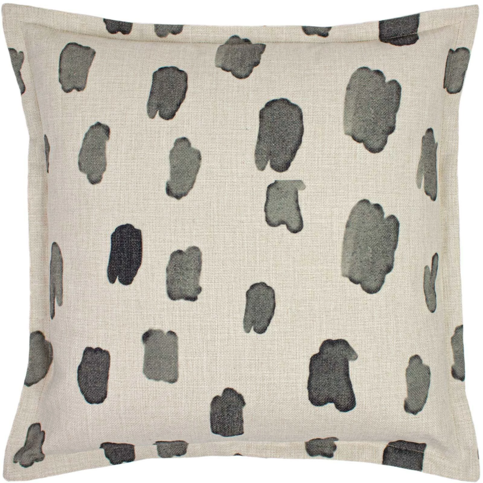 Furn Robi Watercolour Grey Sage Cushion Cover 18'' X 18'' 3 Furn Robi Watercolour Grey Sage Cushion Cover 18'' X 18''