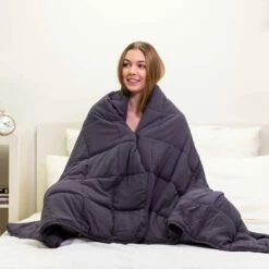 Allure Slumber Weighted Blankets Charcoal 11 Allure Slumber Weighted Blankets Charcoal -Ideal Shop 5 c36e5304 4b43 4e6c 97e3 a9b7d1aab277