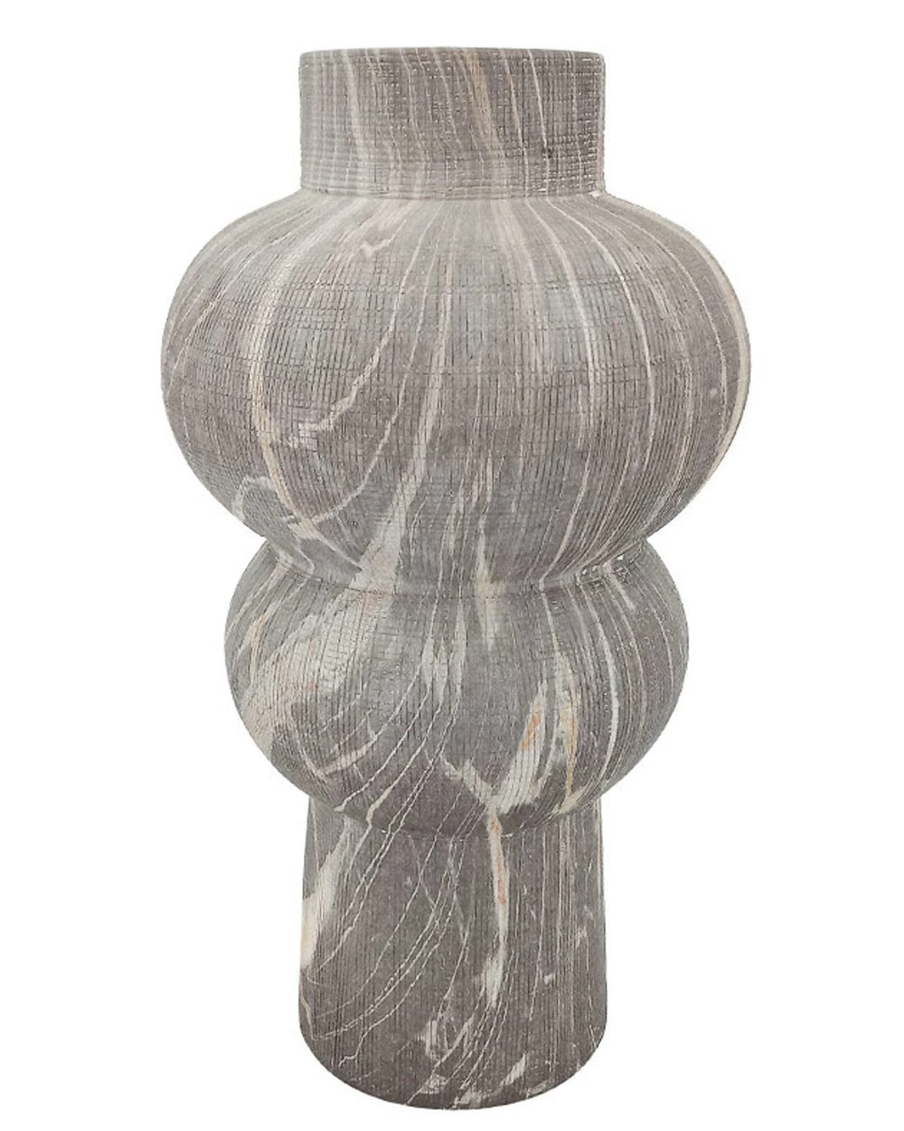 Birch Grey Ceramic Vase 3 Birch Grey Ceramic Vase
