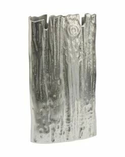 Luss Aluminum Hewn Wood Design Vase -Ideal Shop 657537fb 8bf0 46a0 9965 f07d5fc26e36