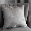 Feather Metallic Silver Cushion Cover 17'' X 17'' -Ideal Shop 6 fd45cce0 b545 49c9 8dd1 f645c7e0d9f0
