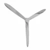 Slim Pointed Blades Aluminium Wall Mounted Propeller