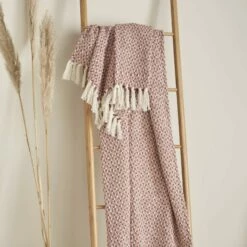 Bexley 100% Recycled Cotton Throw Paprika -Ideal Shop 7 80ad218e 23df 4336 baef 5bcf3bc0c846