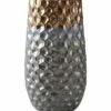 Honeycomb Hexagon Porcelain Vase - Copper/Silver -Ideal Shop 7c873438 ad9f 4dbe a3b6 7adabfdff0e8
