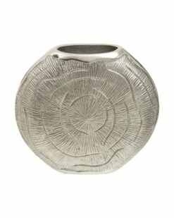 Balloch Small Oak Effect Silver Vase