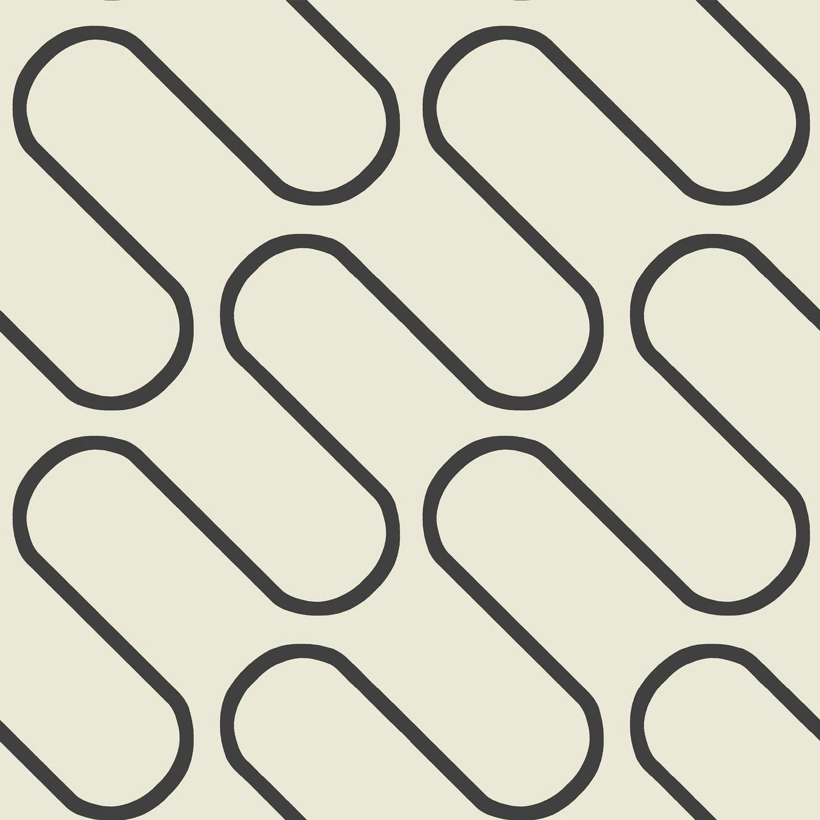 Linear Curve Geometric Cream Wallpaper 4 Linear Curve Geometric Cream Wallpaper - Image 2