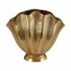 Gold Fluted Aluminium Hatton Vase (Small) -Ideal Shop 8b66d24a 74a7 4adb b4f8 42e97e2c3fd8