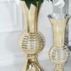 Tall Gold Glass Trumpet Vase -Ideal Shop 94184794 7362 4f72 940f 25708f1b4d3d