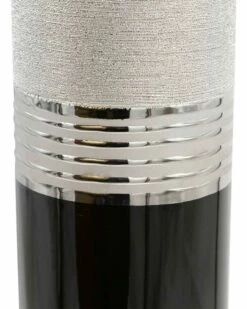Tall Sela Black & Silver Vase -Ideal Shop a591890a 7344 43e9 8243 54f44ab84b3f