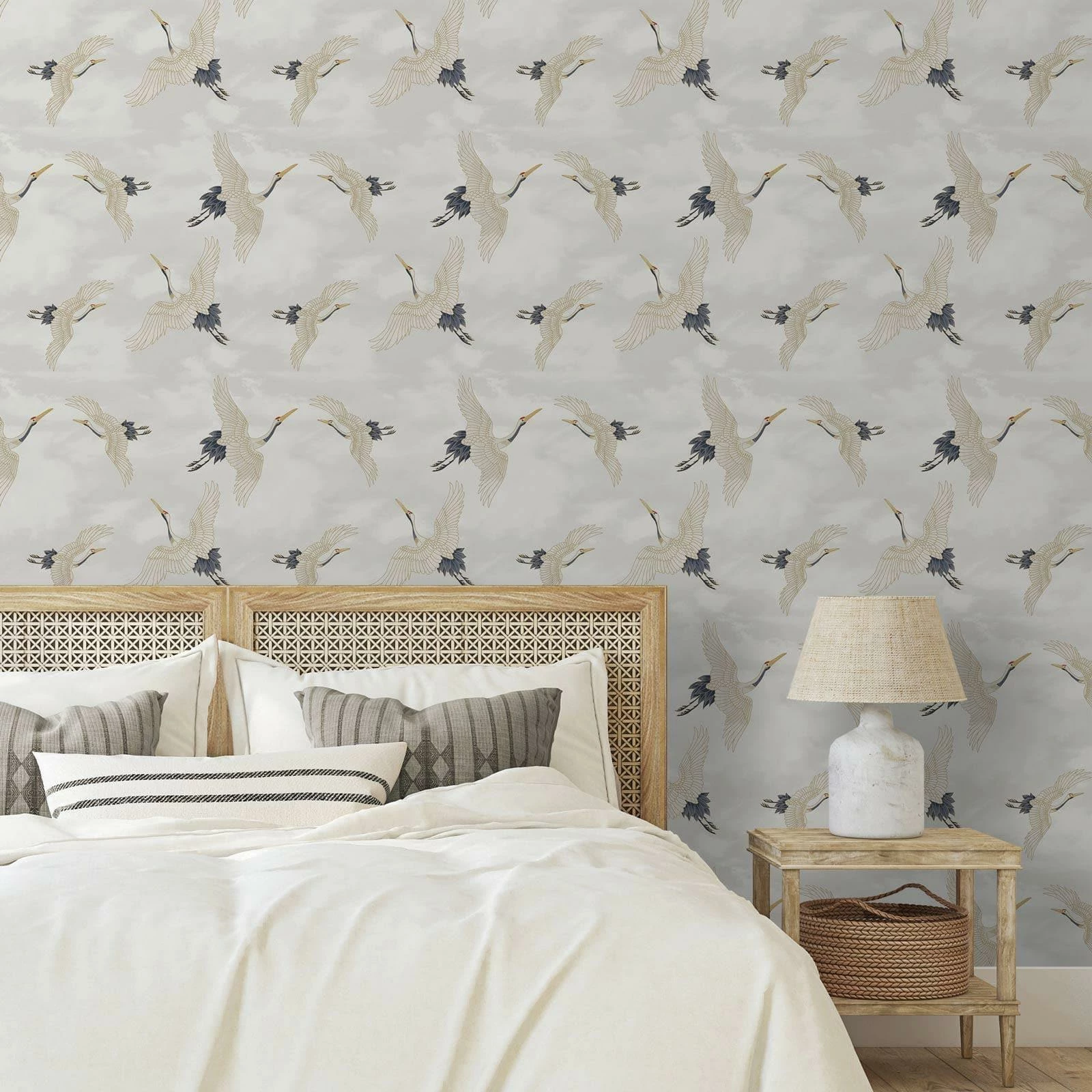 Cranes White Wallpaper 3 Cranes White Wallpaper