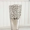 Large Bella Cut Out Metal Vase -Ideal Shop b4b00848 9c91 40e6 9f30 be4913c9d16e