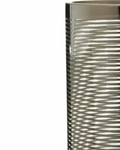 Semi-Transparent Nickel Stripe Glass Small Vase -Ideal Shop bf6e78b8 30d9 4725 a30c f493b04afa5e