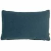 Furn Cosmo Mini Pom Pom Trim Velvet Blue Filled Cushions 12'' X 20'' 2 Furn Cosmo Mini Pom Pom Trim Velvet Blue Filled Cushions 12'' X 20'' -Ideal Shop blue 2 0721dbad b62f 4174 b2e6 99be15cb7e89