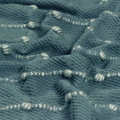 Furn Motti Woven Tufted Stripe Throw Blue 130cm X 180cm -Ideal Shop blue 2 fdb1d2f7 565a 4ac1 bf40 254acb8a9394