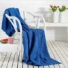 Mallory Luxury Honeycomb Waffle Throw Blue -Ideal Shop blue f9b5efaa 9b44 498b ac84 e4021c9932fa