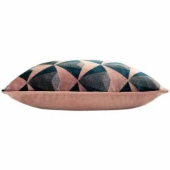 Leveque Art Deco Geometric Blush & Navy Cushion Covers 20'' X 20'' -Ideal Shop blush 2 54c33e30 ce34 41c9 8aeb 5b952e5a7998