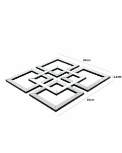 Large Art Deco White Mirror Wall Art 5 Large Art Deco White Mirror Wall Art -Ideal Shop c07ee831 5ecd 437f 9439 44c8879607ff