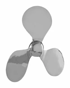 Metallic Charm Aluminium Wall Mounted Boater Style Propeller