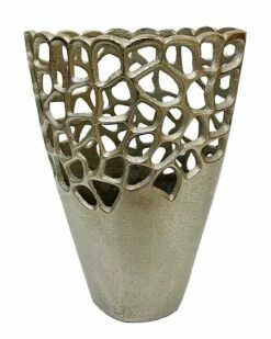 Bella Cut Out Metal Vase -Ideal Shop cc72e255 251a 4440 9b87 7653a80567f3