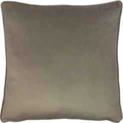 Opulence Soft Velvet Piped Cedar Cushion Covers 22'' X 22''