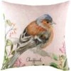 Chaffinch Watercolour Cushion Cover 17'' X 17'' -Ideal Shop chaffinch 1