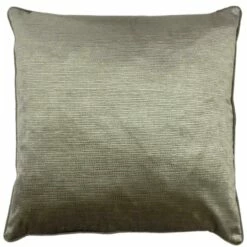 Stella Embossed Snakeskin Sheen Champagne Filled Cushions 18'' X 18''