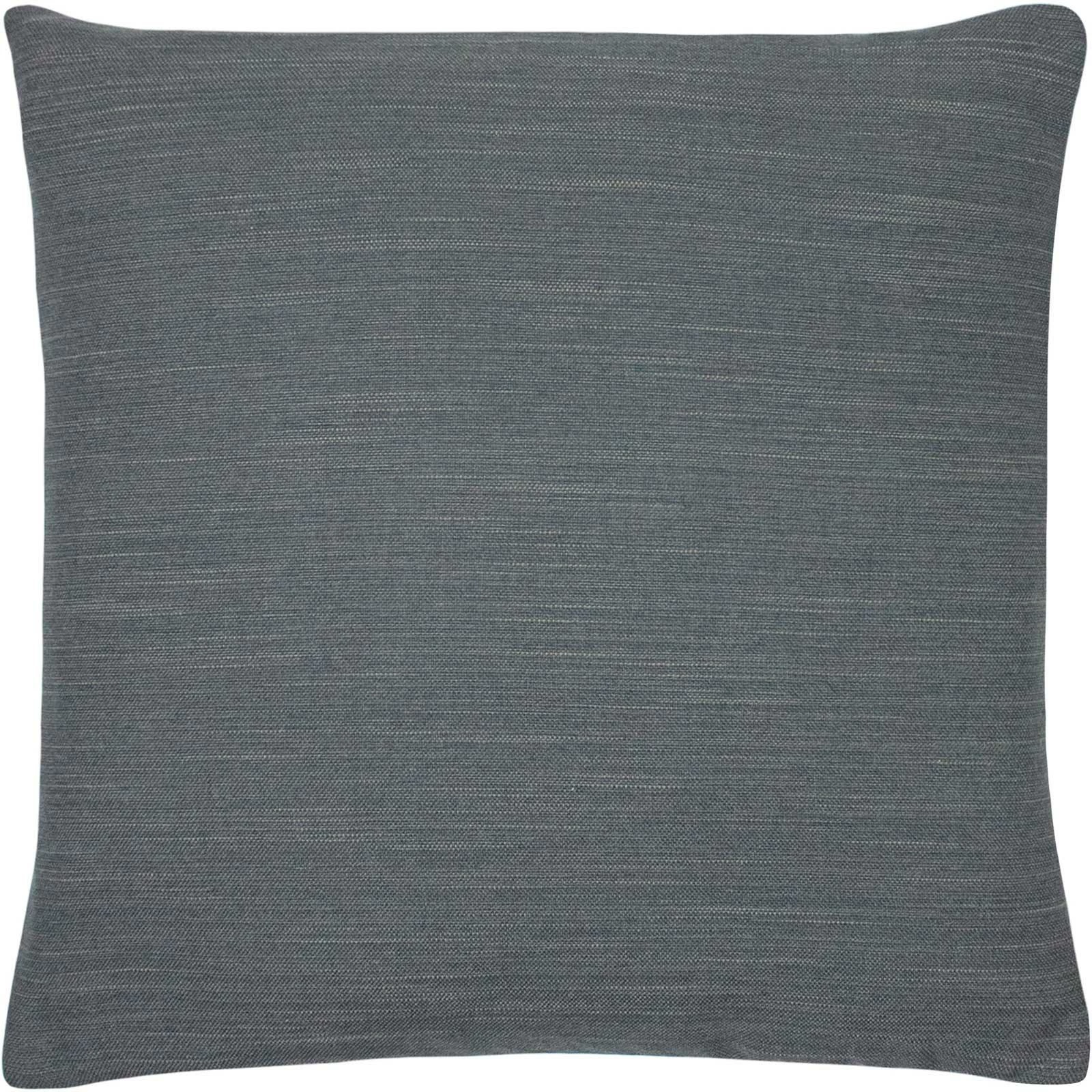 Dalton Slubbed Charcoal Cushion Cover 17'' X 17'' 3 Dalton Slubbed Charcoal Cushion Cover 17'' X 17''