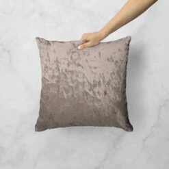 Ideal Sahara Crushed Velvet Charcoal Cushion Covers 18" X 18" -Ideal Shop charcoal 5 3255955a a3a0 44df b21e 55e9da2c25c1
