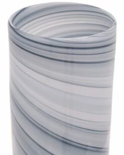 Mira Grey Ripple Effect Tall Glass Vase -Ideal Shop d0f92c8b f15e 4ee6 91c9 59adf3b7ac1c