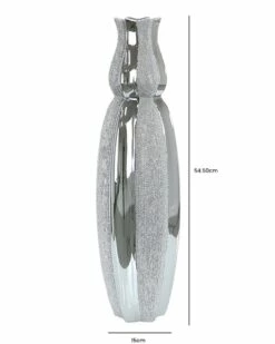 Zahira Tall Silver Vase -Ideal Shop d4fba08d 67d7 43ba 95bb 3c28e5466f85