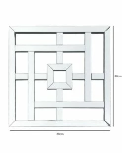Geometric Mirrored Wall Art -Ideal Shop d9ec6896 66b4 4e5f 8ee9 275821523edf